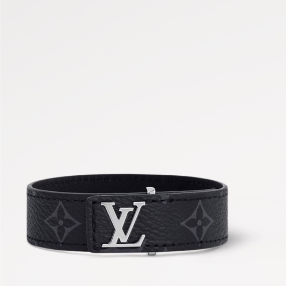 Louis Vuitton Black Monogram Bracelet